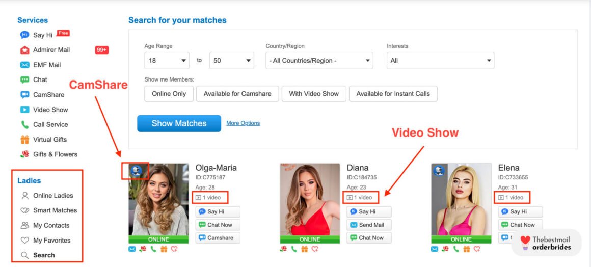 KissRussianBeauty general settings