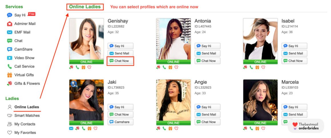 LatinWomanLove additional settings