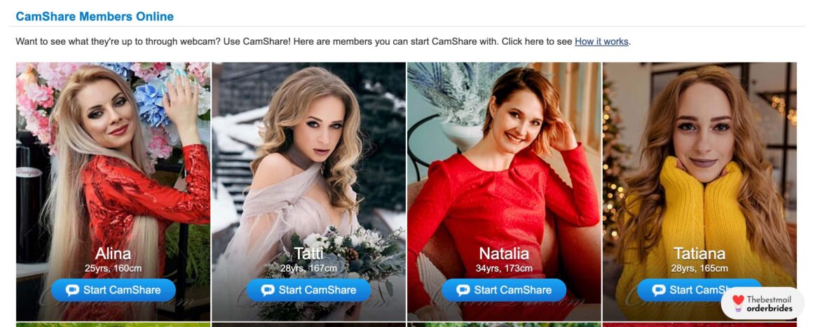 UkraineBridesForYou CamShare