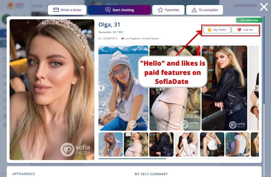Paid Features on SofiaDate